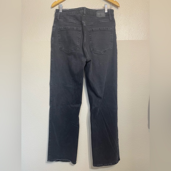 Hollister women’s  wide leg black baggy Jeans size 10 - Picture 3 of 8